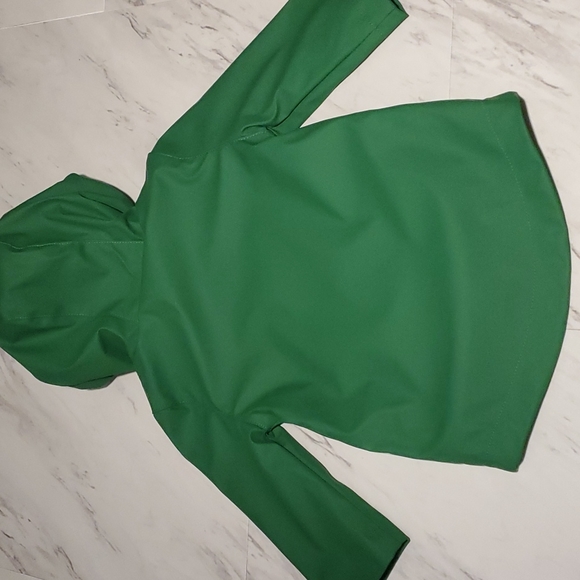 Cat & Jack Frog Rain Coat, Color Green,Size 12M - Picture 3 of 5